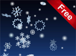 3D Winter Snowflakes Screensaver - Download Windows 10 Screensavers