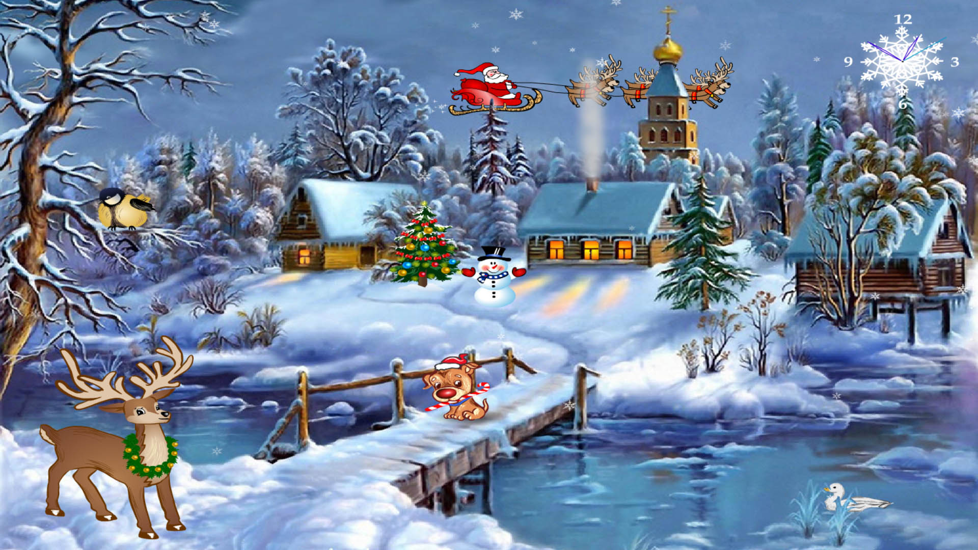 Free Christmas Screensaver for Windows 10 Christmas Symphony