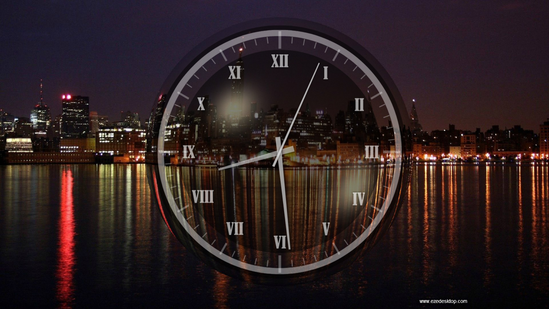 vista style analog desktop clock for windows xp